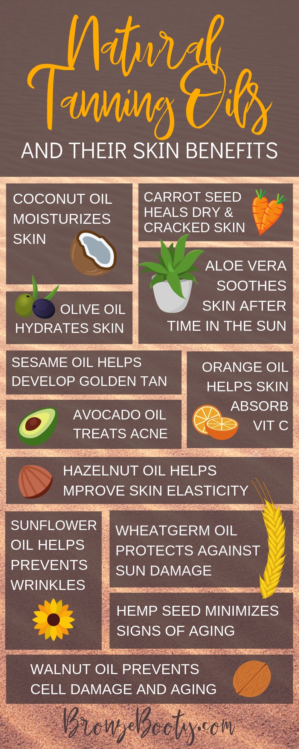 12 Natural Tanning Oils and a DIY Tanning Oil Recipe
